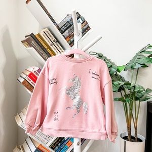 Zara girl’s sweatshirt - top